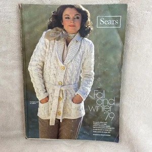 Catálogo vintage 1979 Sears otoño e invierno moda electrónica muebles RARO - Imagen 1 de 15