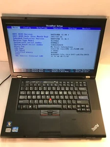 Lenovo ThinkPad T520 15" Intel Core i5-2520M 2.5GHz 4GB RAM-NO HDD NO OS - MZ - Picture 1 of 6