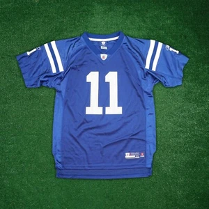 Anthony Gonzalez Reebok Indianapolis Colts Official YOUTH Home Blue Jersey - Picture 1 of 4