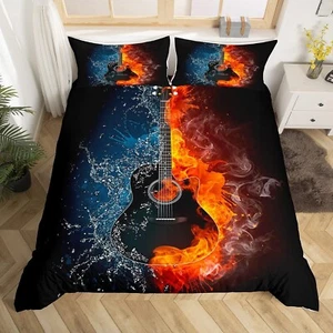 Feelyou Kids Duvet Cover Set Twin Size 3D Print Bedding Set Decorative Music ... - Picture 1 of 7