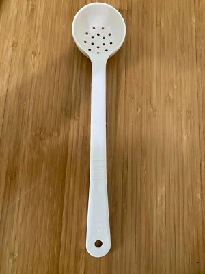 CARLISLE 3 OZ CUCHARA COLADOR TIPO UTENSILIO PLÁSTICO NUEVO Foto 1 de 2