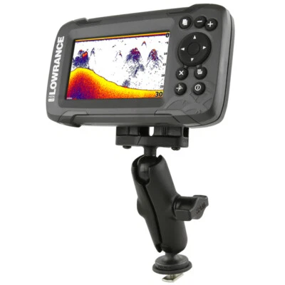 RAM Track Ball Mount for Lowrance Eagle 4 & 5, Hook² & Reveal  Fishfinders - Image 1 of 3