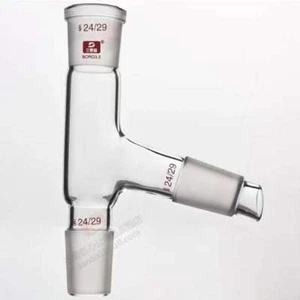 DISTILLATION ADAPTER THREE-WAY 3 JOINTS EACH ADDITIONAL SHIPPING FEE IS $2 - Picture 1 of 1