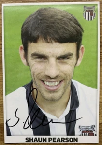 SIGNED GRIMSBY TOWN STICKER - SHAUN PEARSON - Picture 1 of 1