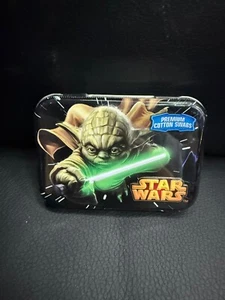 Yoda Cotton Swabs Tin Box Collector Series#11 Q-Tips (Sealed) 2015 Star Wars - Picture 1 of 2