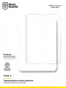 BodyGuardz Pure 2 Tempered Glass Screen Protector-12.9-inch iPad Pro (2018-2022) - Picture 1 of 5