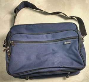 Western Pack 15" x 10" dunkelblau robust Reisegepäck Tasche - Bild 1 von 11