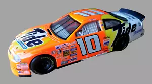 VTG. 1997 MATTEL FORD TAURUS RICKY RUDD Neon Orange NASCAR Racing TIDE #10 1:24 - Picture 1 of 11