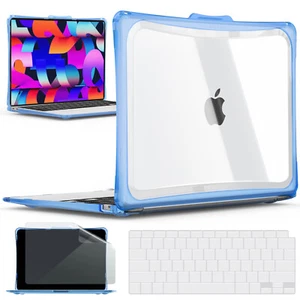 IBENZER Heavy Duty Case for MacBook Air Pro 13 14 inch KeyboardCover+ScreenFilm - Picture 1 of 28