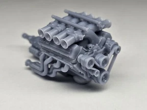 1/24 Chev 572 Cross Intake Engine, Revell, Monogram, Tamiya - Picture 1 of 9