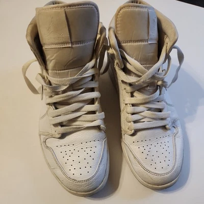 Nike Air Jordan 1 Triple White Men's Size 8 - Image 1 of 4