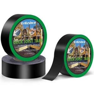 Deck Joist Tape2 X 50 Butyl Joist Tape for DeckingWaterproof RV Roof Flashin - Picture 1 of 7