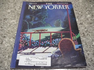 New Yorker Magazine Aug 8 & 15, 2005 Semp'e Cover Art -Full Mag - Picture 1 of 3