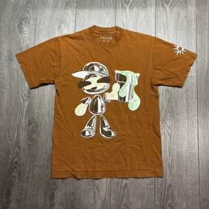 Yeat Yeat 2Alive Cotton Brown Shirt Small Concert Rare Streetwear - Foto 1 di 9