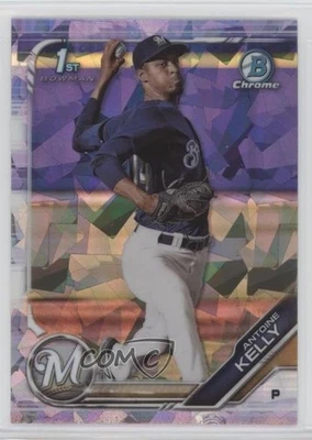 2019 Bowman Chrome Draft Sapphire Edition Antoine Kelly #BDC-36 - Image 1 of 2