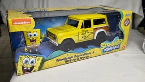 1973 FORD BRONCO &  SpongeBob SquarePants By Jada 1:24 scale diecast - Picture 1 of 4