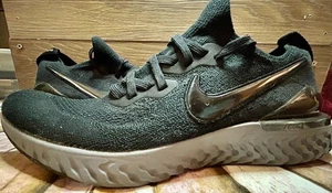 Nike Epic React Flyknit 2 BQ8928-001 Men’s 11 Black Anthracite Running Shoes - Picture 1 of 6