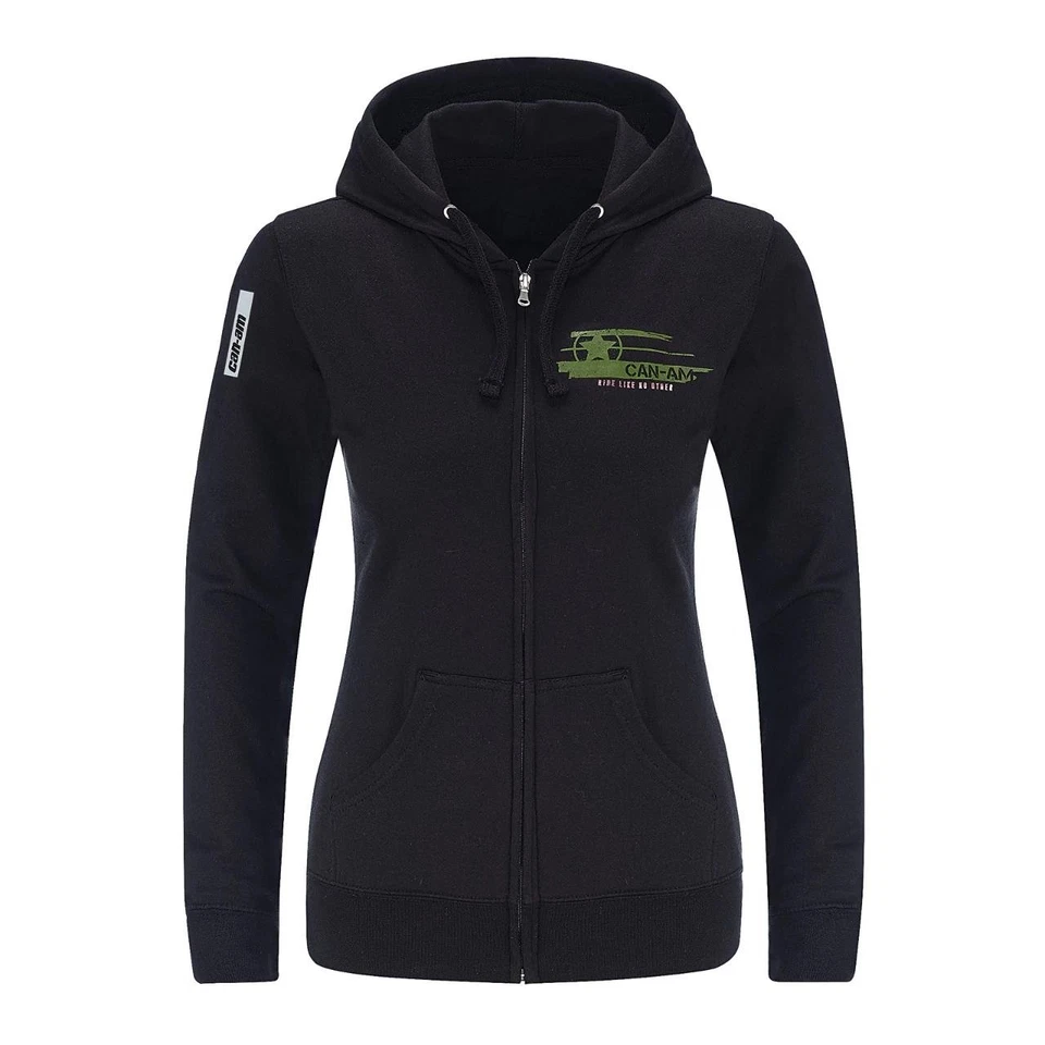 Can-Am 4542060490 Star Womens Hoodie Sm Black Foto 1 de 1