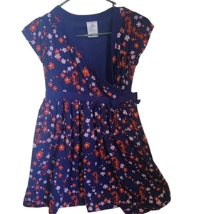 Disney Store Parks Mulan Mushu Floral Cherry Blossom Sundress Girls Size 8-10 - Picture 1 of 7