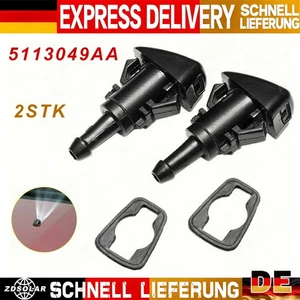 2X Waschwasser- Scheibenwaschdüse-4805742AB Für Chrysler 300C Charger 2005-10. - Bild 1 von 11
