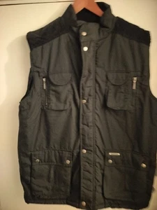 Herren Champion Exmoor Körperwärmer Angeln Jagd Cord Schulter. Schwarz XL. - Bild 1 von 4