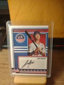 2023 Panini USA Baseball Stars & Stripes Blue Jake Haruki #NTDP-JH Auto - Picture 1 of 2