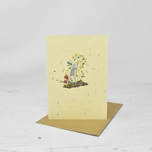 Vida Natural Seed Paper Greeting Card - Field Mouse - Foto 1 di 1