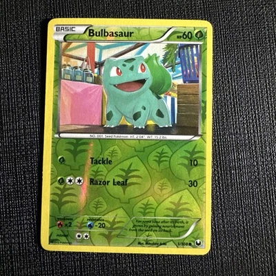 Pokémon TCG Bulbasaur Dark Explorers 1/108 Reverse Holo - Image 1 of 4