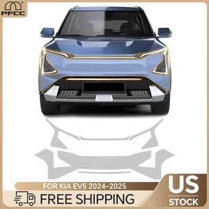 For KIA EV5 2024-UP Front Bumper PreCut Paint Protection Film Clear TPU (PPF) - Picture 1 of 20