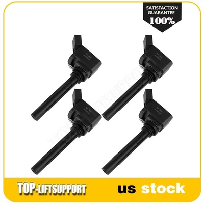 Paquete de 4 bobinas de encendido para Volkswagen Jetta 2014 2015 2016-2023 2,0 L l4 Foto 1 de 4