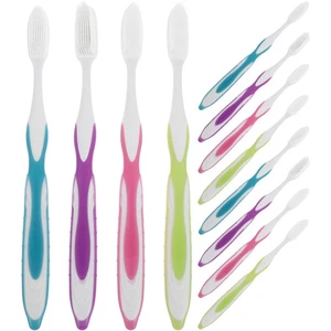  Cepillo de dientes nano suave pequeño de viaje cepillos de dientes adicionales para adultos 12 piezas - Imagen 1 de 12