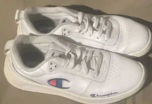 Champion Shoes Boys Size 5.5 White Casual Leather Tennis - Picture 1 of 7