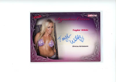 2009 TriStar TNA Knockouts Taylor Wilde #KA13 Signature Curves Autograph Auto - Изображение 1 из 2