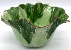 Mustardseed & Moonshine Originals grüner Salat 6" Servierschüssel Süßigkeitenschale - Bild 1 von 7