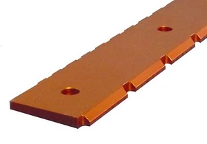 Notched Straight Edge For Fender Scale/Gibson Scale - Guitar Neck Setup Tool - Picture 1 of 4