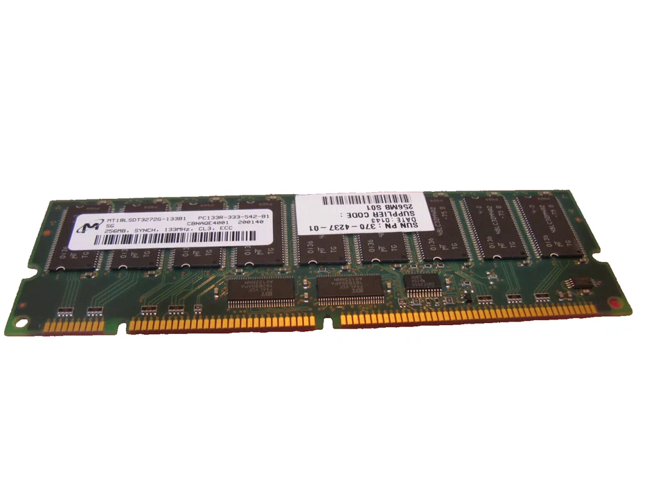 370-4237 Sun Microsystems sun X7091A sun 256MB SDRAM DIMM 370-4237 - Image 1 of 1