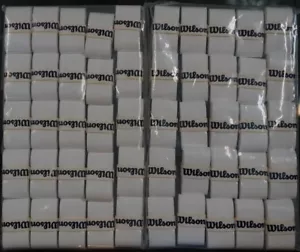 NEW Wilson Pro Overgrip - 50 Pack Tennis Grip Tape Roger Federer RF WHITE - Picture 1 of 1