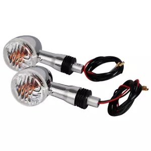 Bullet Turn Signal Amber Light Fit For Suzuki Boulevard M109R VRZ1800 2006-2013 - Picture 1 of 9