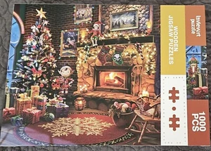 Lavievert® WOODEN Jigsaw Puzzle = Christmas Holiday Livingroom Tree Scene New - Picture 1 of 1