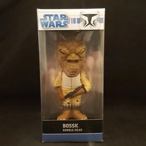 FUNKO STAR WARS BOSSK WACKY WOBBBLER BOBBLE HEAD + PROTECTOR - Picture 1 of 8