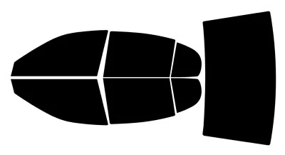 Window Tint For Lexus GS Sedan 1998-2000 Precut Nano Ceramic Car Film Kit - Image 1 of 4