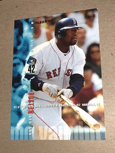 1995 Fleer Mo Vaughn Boston Red Sox #42 Football Karte - Bild 1 von 2