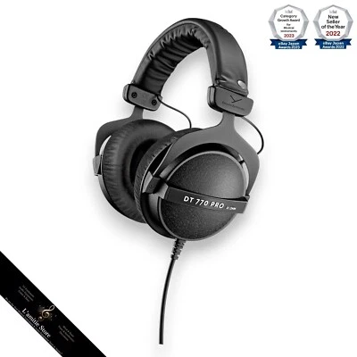 Beyerdynamic DT 770 PRO 32 Ohm Over-Ear Studio Double Headphones Wired Black JP - Image 1 of 4