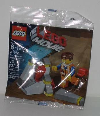 30280 LEGO Movie The Piece of Resistance – 100% Complete Polybag NEW COND 2014 - Image 1 of 2