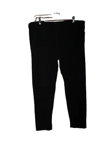 Eastern Mountain Sports Women's Black Fleece Polyester/Spandex Pants - XL - Picture 1 of 3
