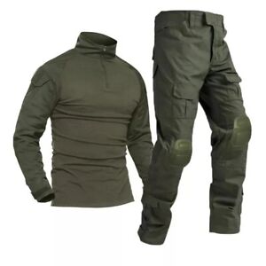 Tactical Military Uniform US Army Combat Suit Hunting Pants Jacket Set Paintball