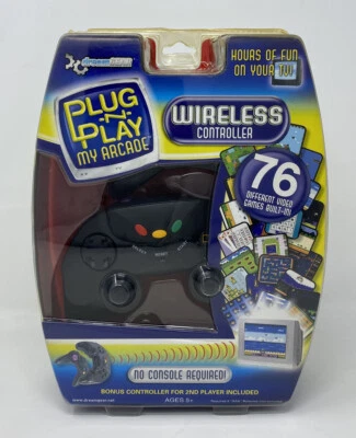 dreamGEAR Plug n Play My Arcade Wireless Controller & Bonus Controller 76 GAMES - Image 1 of 4