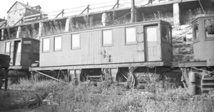 25C248 NEG 1940s JAMESTOWN WESTFIELD & NORTHWESTERN RAILROAD SNOW SWEEPER #320 - Picture 1 of 1