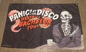 Panic! At The Disco Death Of A Bachelor Tour Flag Tapestry - 60” x 39” - Picture 1 of 10