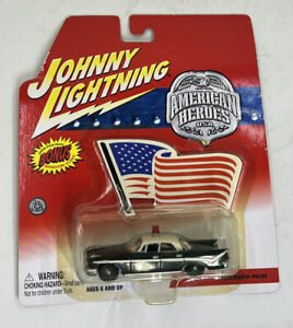 2002 Johnny Lightning American Heroes USA 1959 DeSoto Police 1/64 NEW